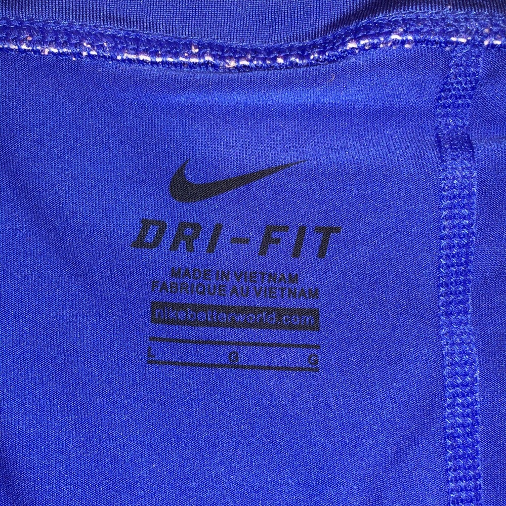 Nike Blue Skirt with White Accents - Picture 2 of 2